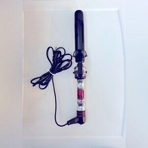 HOT SHOT TOOLS HELEN OF TROY 1 1/4 SALON CERAMIC CURLING IRON DAISY DESIGN